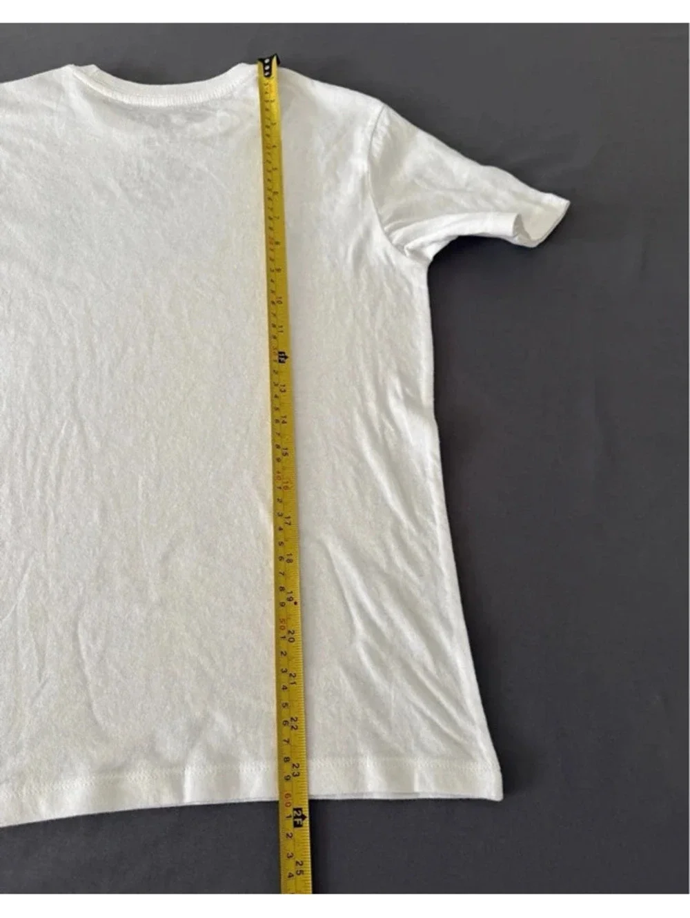 MESSI Youth Large White Graphic Soccer T-Shirt with Blue Logo